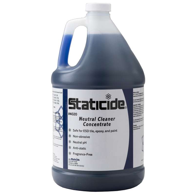 Staticide Acrylic Floor Cleaner, 1 gallon